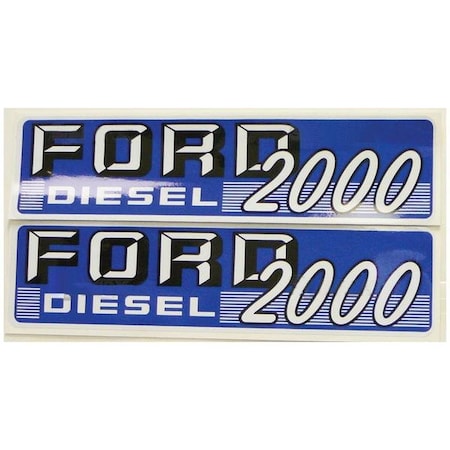 Aftermarket Hood Decal Set RAP66702
